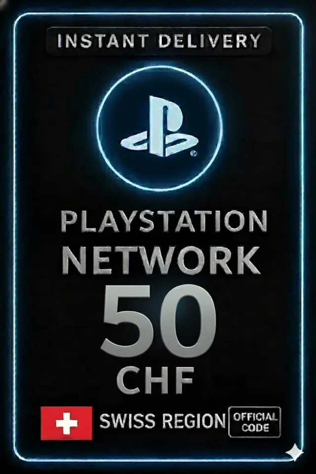 PSN ဂိမ်းကဒ် သွားချိန်ရှစ်ကြေ - 50 CHF