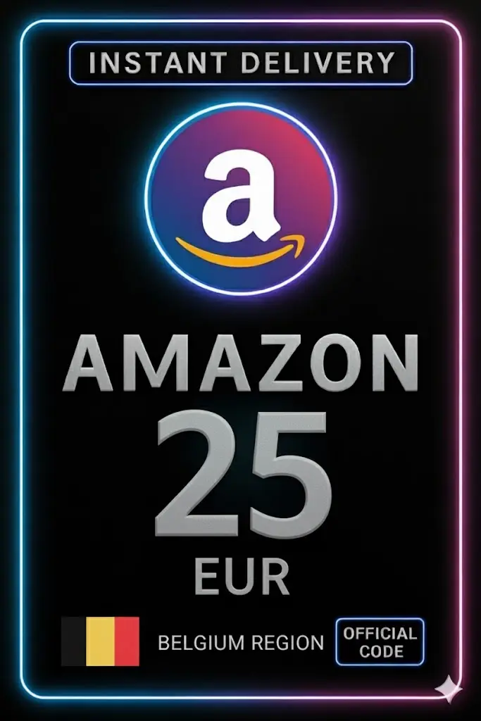 Amazon Gift Card - Belgium 25€ Amazon Gift Card - Belgium 25€
