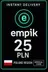 Empik 25 PLN