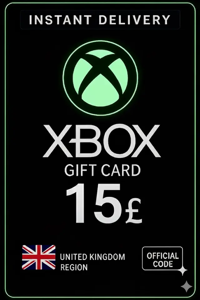Xbox Live Gift Card £15 Wallet