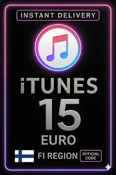 Carte-cadeau iTunes 15 € Finlande