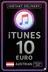 iTunes Hədiyyə Kartı 10 € AT