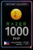 Razer Gold Phillipines PHP 1000
