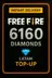 Free Fire 6160 Diamonds Top-Up (LATAM)