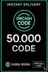 50,000 Код