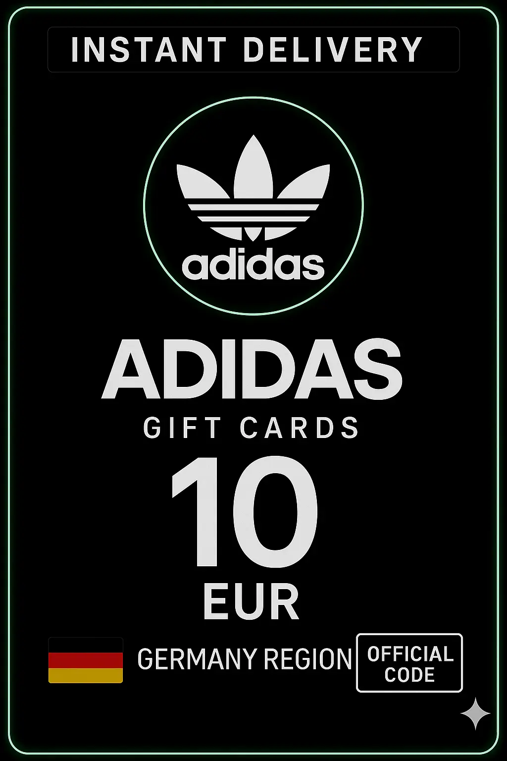 Adidas 10 EUR DE