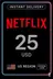 Netflix Gift Card - $25 (US)