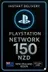 Cartão PSN Nova Zelândia - 150 NZD
