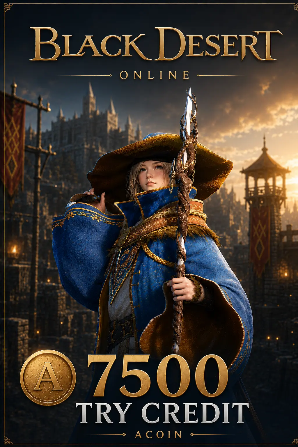 Black Desert 7500 TRY Kredi