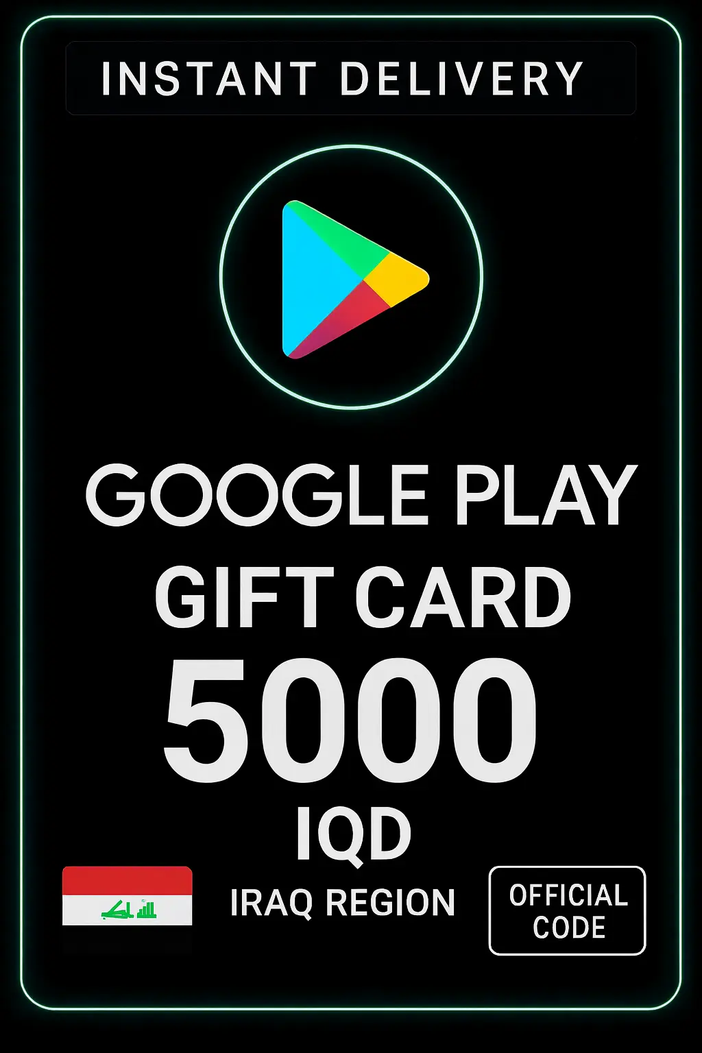 Google Play Gift Card - Iraq 5000 IQD