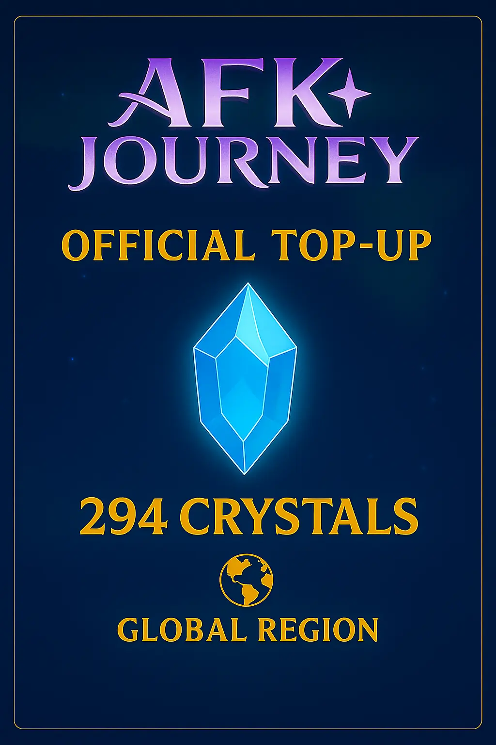 AFK Journey - 294 Dragon Crystals (Top-Up)