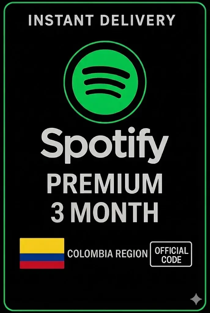 Spotify Colombia 3 Month