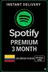 Spotify Colombia 3 Month