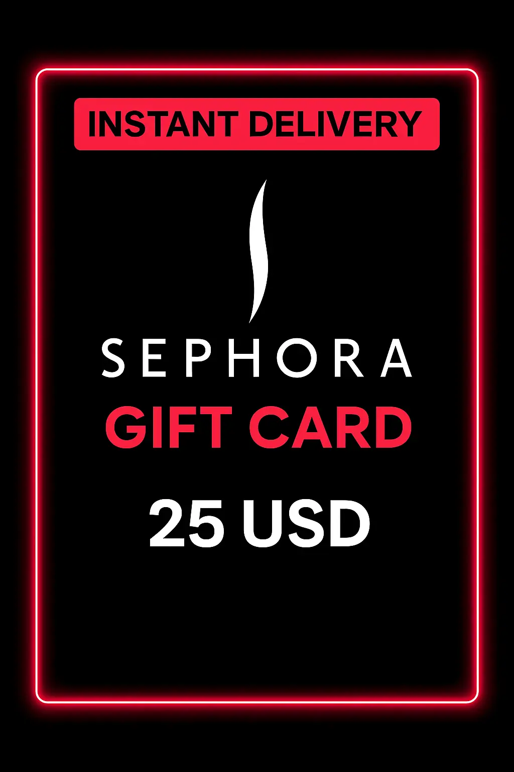 Sephora 25 USD