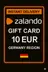 Zalando Geschenkkarte - 10 EUR (DE)