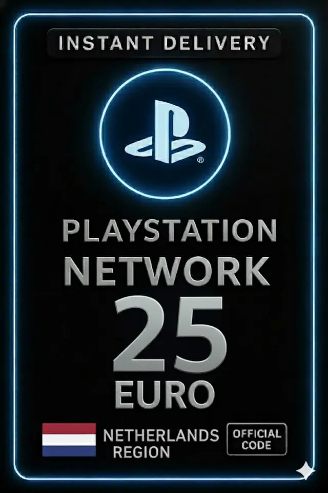 Playstation Gift Card Netherlands - 25€ NL