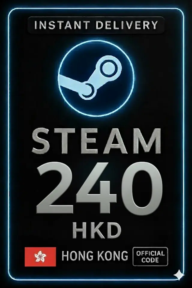Steam Wallet Card 240 HKD