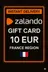 Zalando Gift Card - 10 EUR (FR)