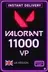 Valorant Points - 11000 VP (UK Seerver)