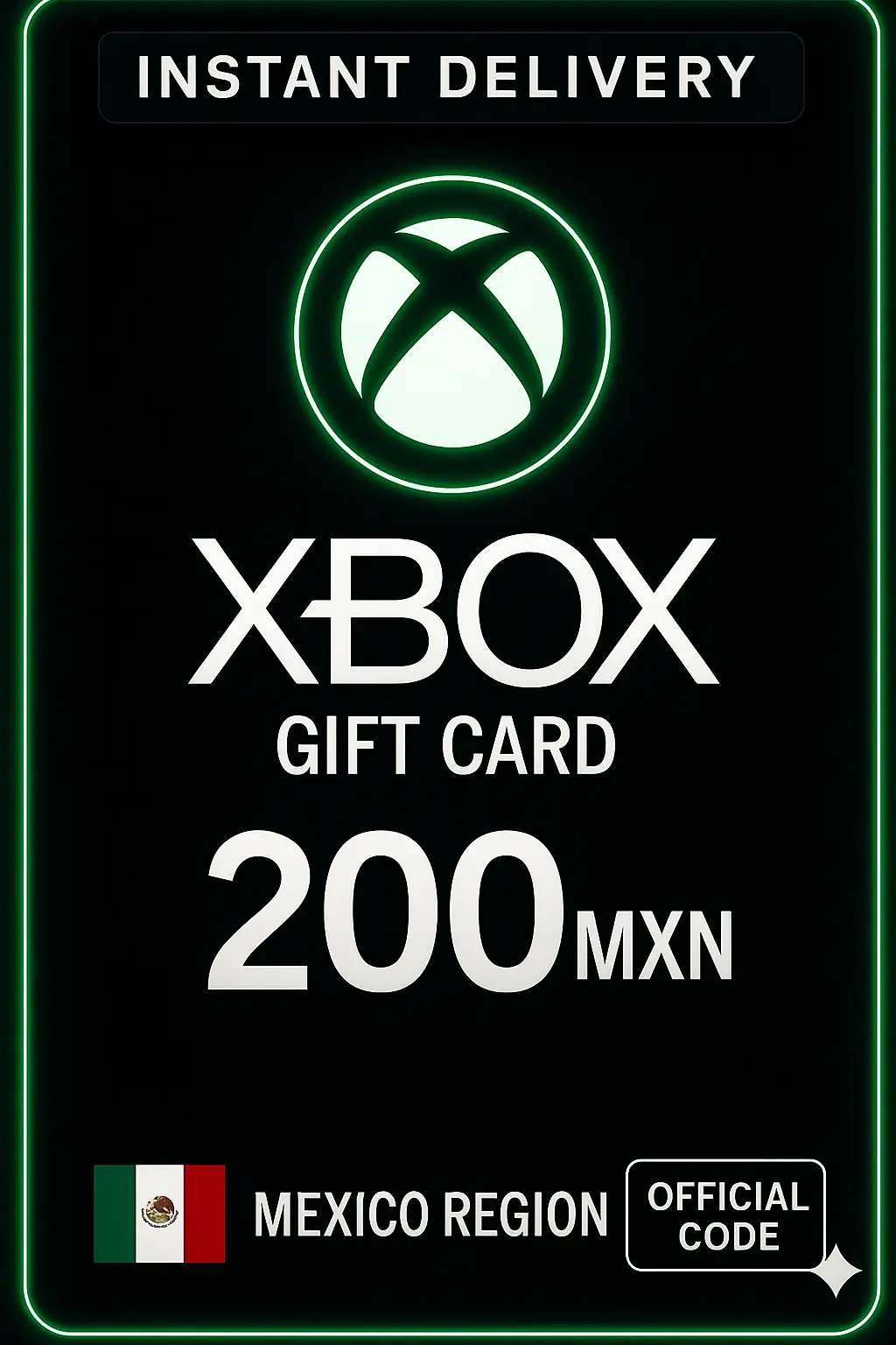 Tarjeta de Regalo Xbox Live 200 MXN Wallet Tarjeta de Regalo Xbox Live 200 MXN Wallet