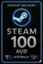 Steam Wallet Code AUD100