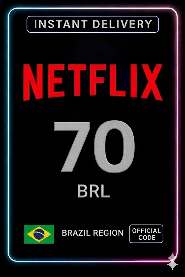 Netflix Geschenkkarte 70 BRL BR