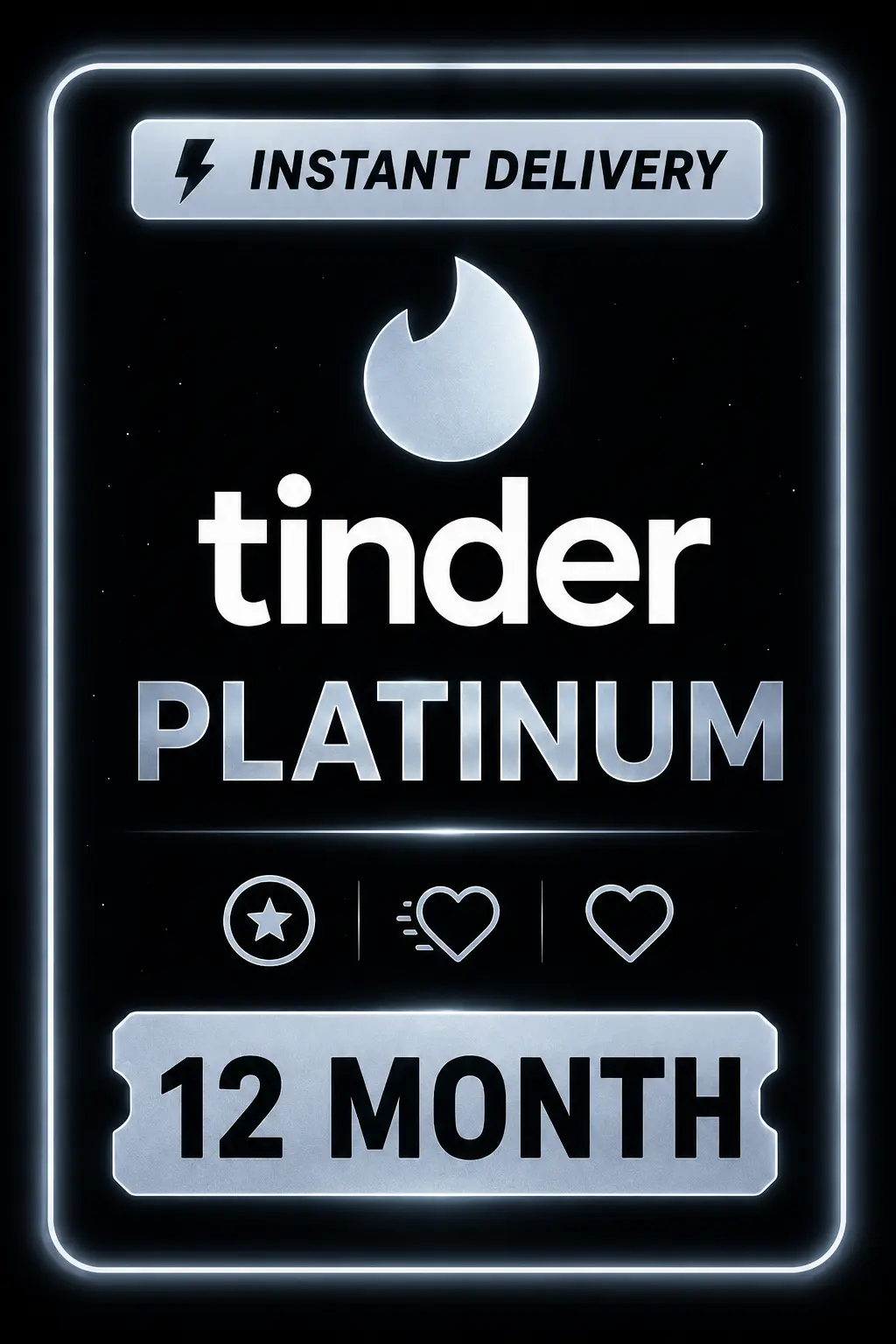 Tinder Platinum - 12 Month