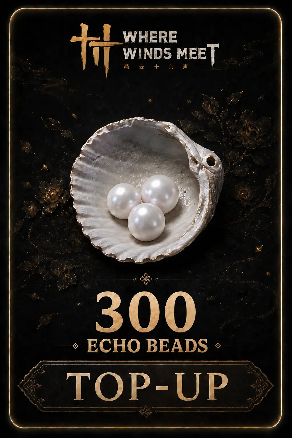Where Winds Meet - Recharge de 300 perles Echo (Global)