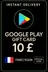 Google Play Hediye Kartı - Fransa 10 € (FR)