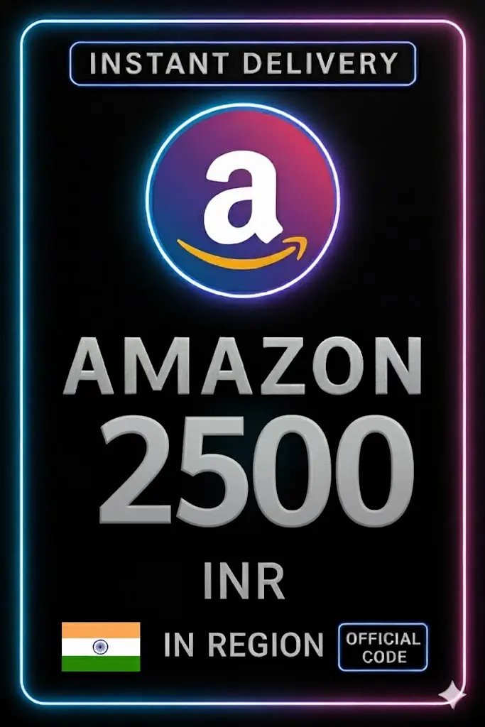 Amazon Gift Card 2500 INR Amazon Gift Card 2500 INR