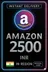 Amazon Geschenkgutschein 2500 INR