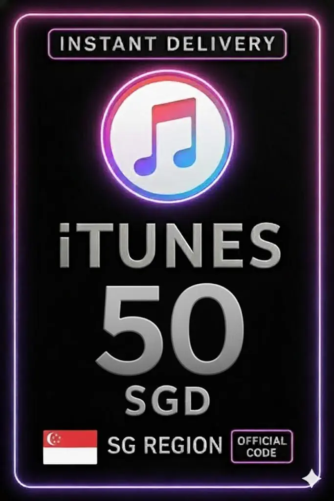 iTunes Gift Card 50 SGD iTunes Gift Card 50 SGD