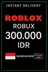Roblox 300.000 IDR Spelkort (ID)