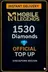 Mobile Legends - 1530 Diamonds Top-Up (Singapore)