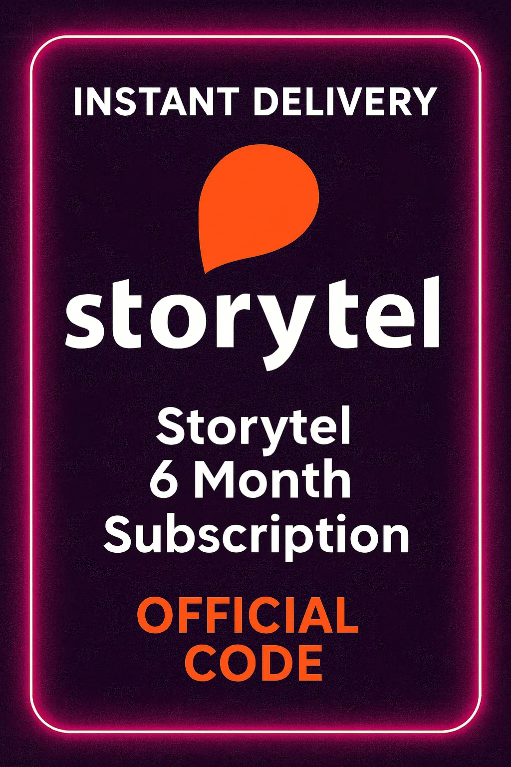 Abonnement Storytel de 6 mois | Algérie - (Afrique du Nord) Abonnement Storytel de 6 mois | Algérie - (Afrique du Nord)