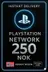 PSN karte Norvēgija - 250 NOK
