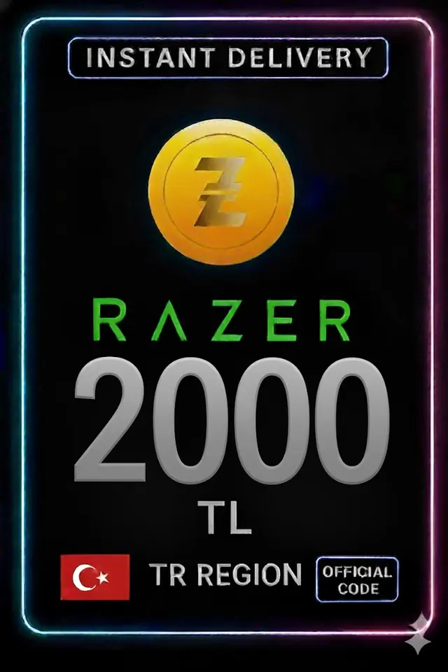 2000 TL Razer Gold Pin