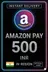 Amazon Gift Card 500 INR