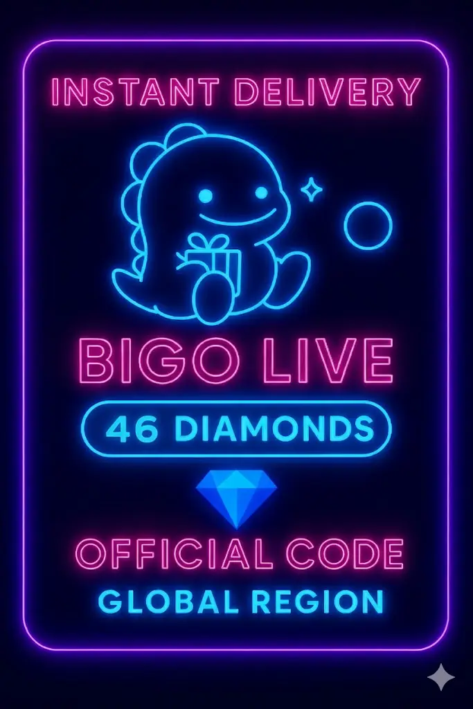 Bigo Live - 46 Diamonds (Global) Bigo Live - 46 Diamonds (Global)