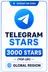 Telegram - 3000 Stars (Top-Up)