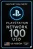 Playstation PSN karta 100$
