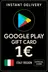 Google Play Gift Card - Italy 1 € IT