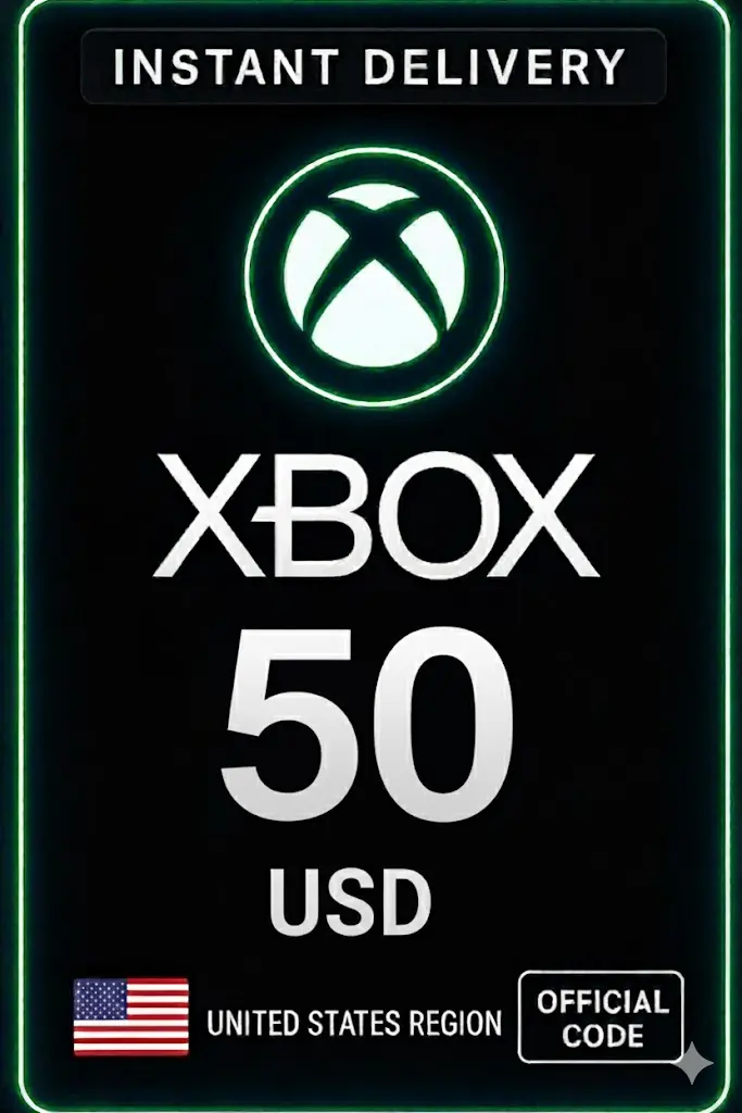 Xbox Live poklon kartica 50 USD novčanika Xbox Live poklon kartica 50 USD novčanika