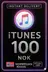 iTunes Gift Card 100 NOK NO