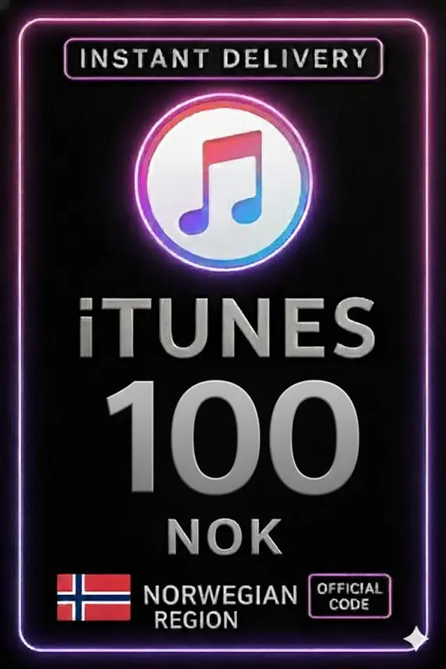 Carte-cadeau iTunes 100 NOK Norvège