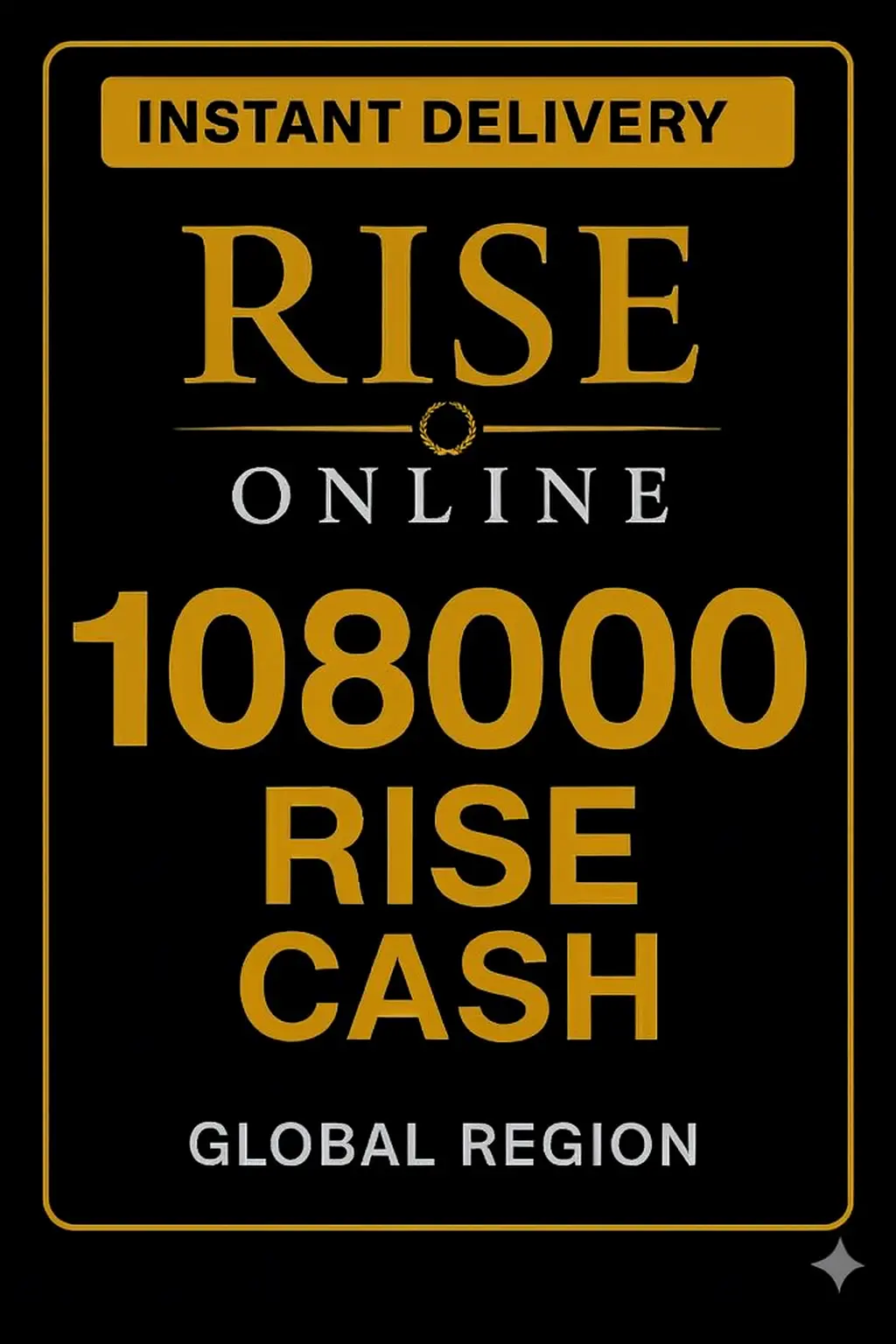 Rise Online - 108000 Rise Cash Rise Online - 108000 Rise Cash