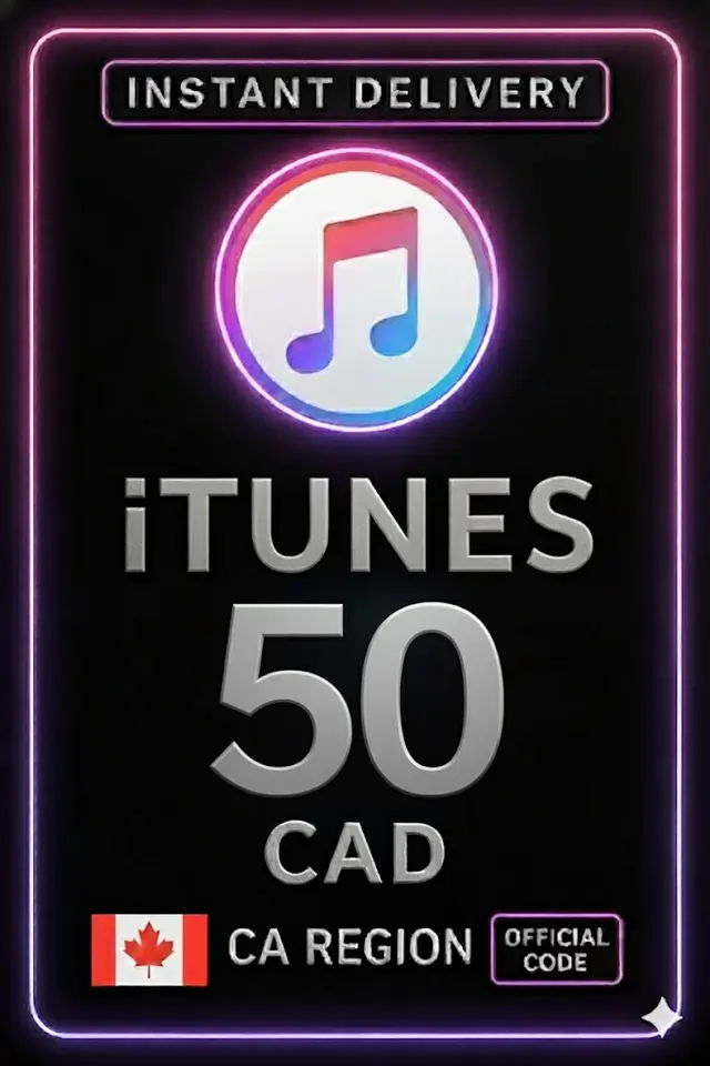 iTunes хуқуқи тугмда 50 CAD CA