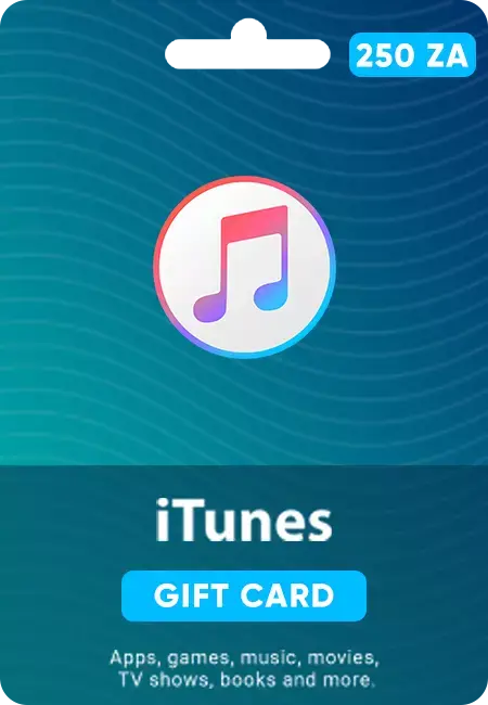 iTunes Gift Card 250 ZAR ZA iTunes Gift Card 250 ZAR ZA