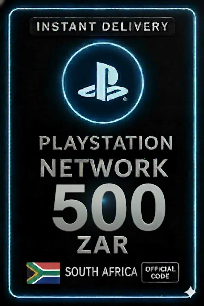 Playstation PSN Kártya 500 ZAR ZA Playstation PSN Kártya 500 ZAR ZA