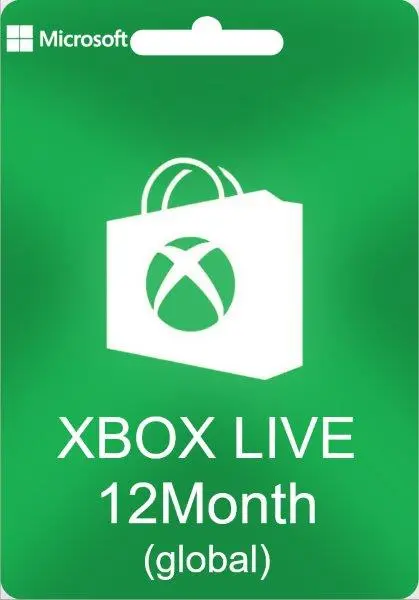 Membresía de 12 Meses de XBox Live Gold (Global) Membresía de 12 Meses de XBox Live Gold (Global)